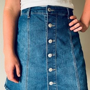 Denim skirt